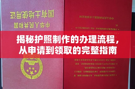 布拖揭秘护照制作的办理流程，从申请到领取的完整指南